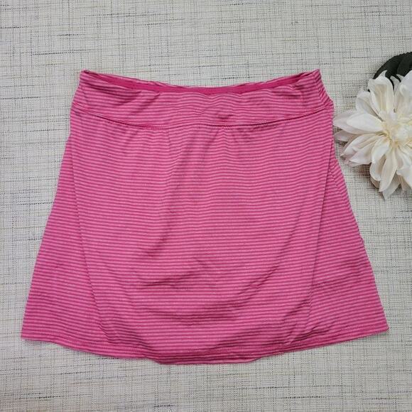 Soybu Striped Ruched Athletic Tennis Skirt Small - Picture 4 of 6